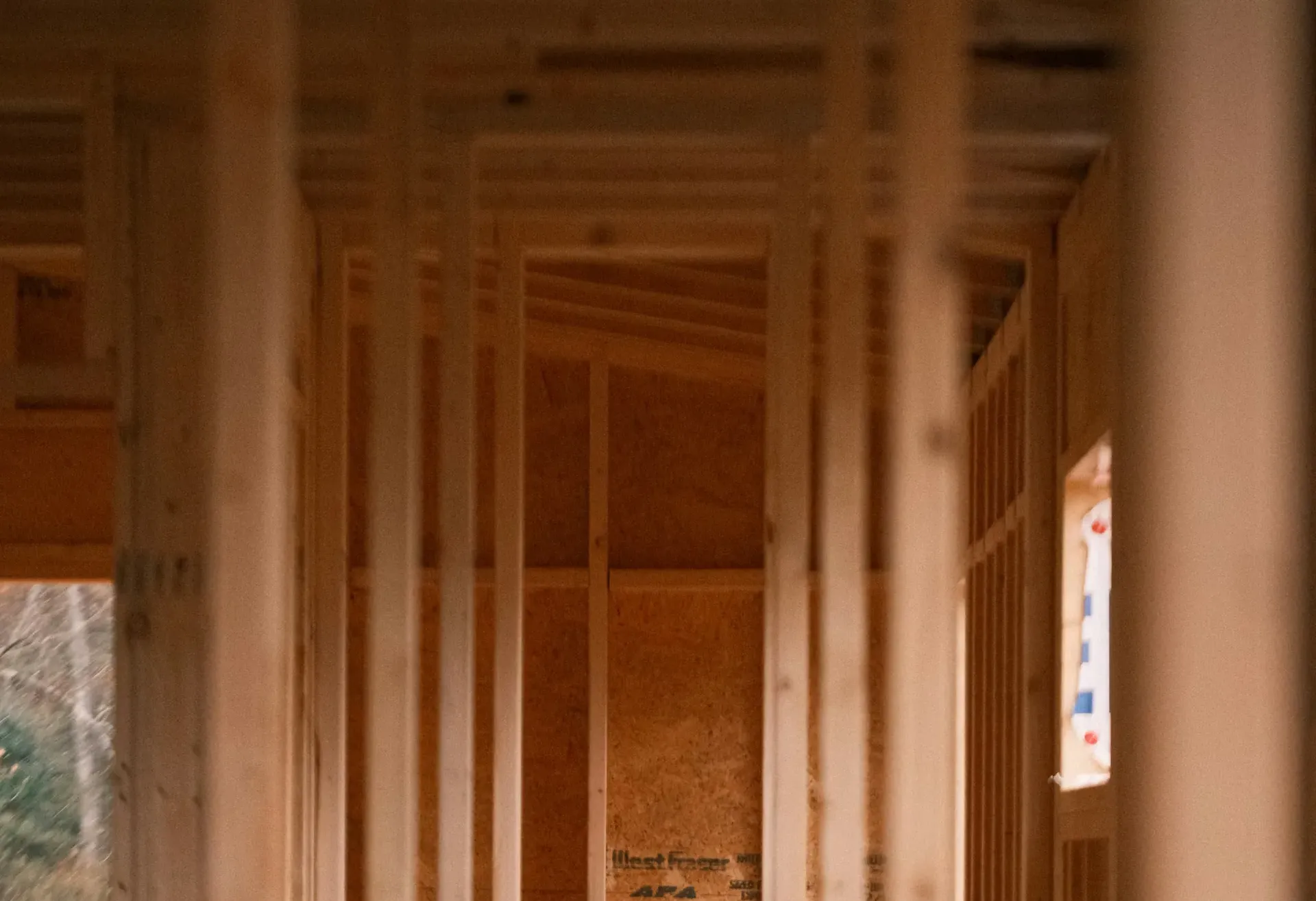 Cerramiento exterior de vivienda Wood Frame