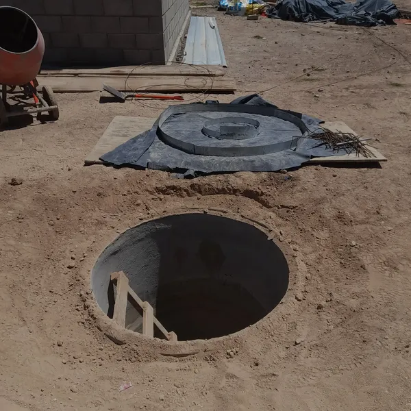 Construcción de desagües cloacales en Baradero, Buenos Aires