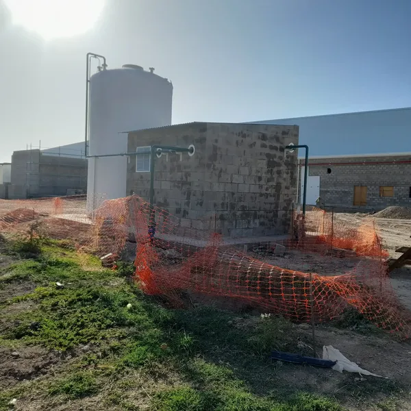 Construcción de estación de bombeo en Baradero, Buenos Aires