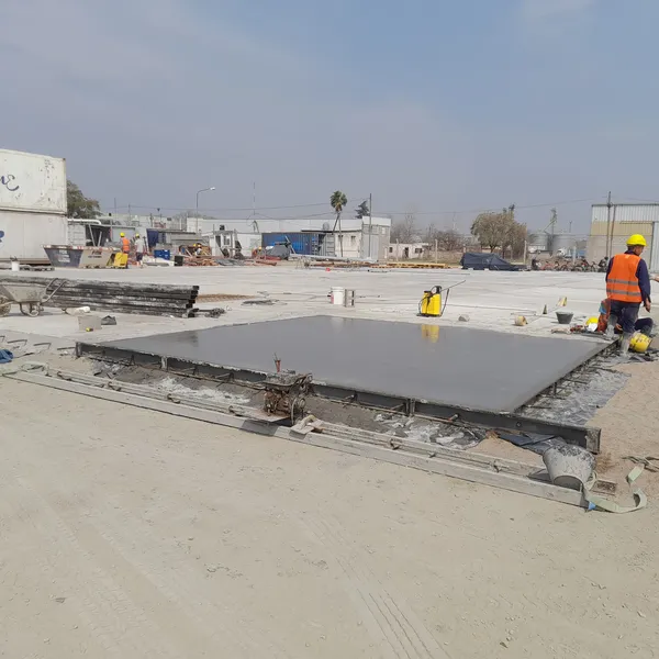 Pavimentos exteriores de hormigón en Villa María, Córdoba